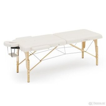 Nové masážní lehátko v béžové barvě