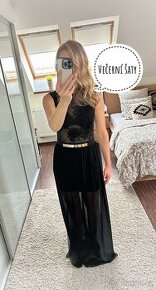 Černé večerní šaty
