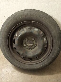 Letní pneu + plechové disky