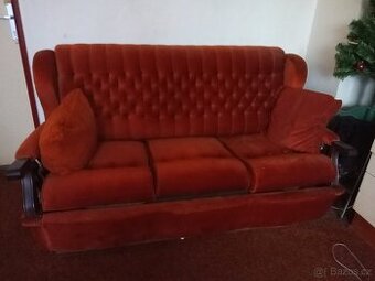 Sedačka + dvě křesla za odvoz