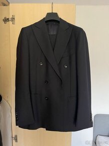 Nový vlněný oblek Suitsupply Havana Navy vel. 50