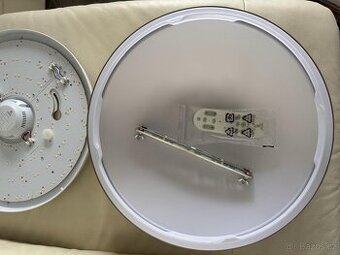 2x LED svítidlo NEDES 50W/CLR0/SMD/RC/GD - LC801A/GD