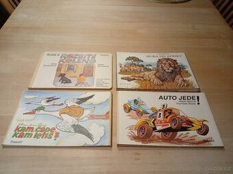 Leporela - pro sběratele - 4 kusy - krásný stav