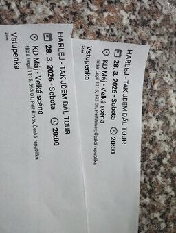 Harlej 2x lístek 28.3.2026