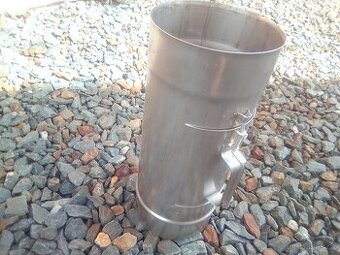 čistící kus odkouření 160 mm nerez