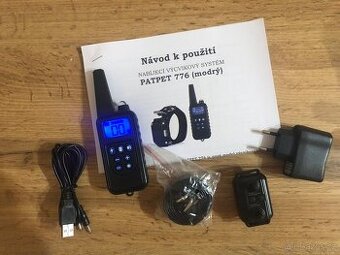 Výcvikový elektrický obojek PatPet 776 - NOVÝ