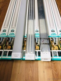 LED zářivky 72W (hliníkový profil) 120cm