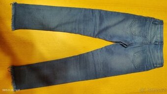 Dívčí elastické rifle 122/128