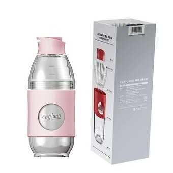 Ruční kávovar Cafflano® Go-Brew - růžový Dripper