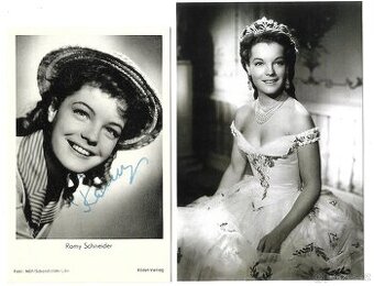Romy Schneider (1938 - 1982) - orig. autogram