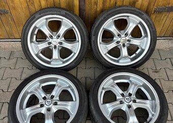 5x120 255/40zR19 alu Kola s pneumatikami