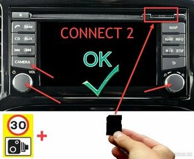 Navigační mapa Nissan Connect 2 na SD kartě - nová