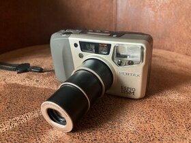 Značkový analogový foťák na kinofilm Pentax Espio 115M