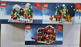 LEGO Vánoční komplet (40564/40484/40565) VÝPRODEJ