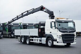 Volvo FM 500 6x2 - valník s hydraulickou rukou HIAB