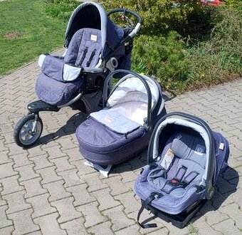 Kočárek Peg Pérego GT3, trojkombinace, Jeans varianta