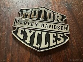 Kovová nálepka Harley Davidson