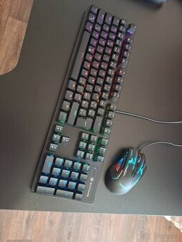 Klávesnice Rapture + myš Lenovo
