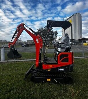 minibagr, motor Kubota, pásový bagr, bagřík, rypadlo