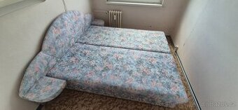 Prodej manželské postele s 2 x úložným prostorem