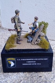 US výsadkář v Normandii 1/35 - 1