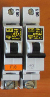 Jističe 25 A