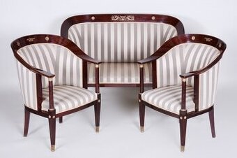 Sedací souprava - sofa + pár křesel - 928 - 1