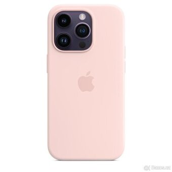 Silikonový kryt Apple 14 Pro Chalk Pink