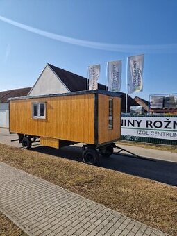 Maringotka tovární výroby po kompletní rekonstrukci.