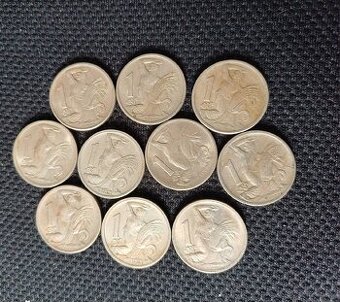 10 x 1 koruna 1946