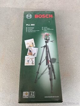 Laser BOSCH PLL 360 + cílová destička a brýle