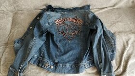 Harley Davidson pružná jeans bunda