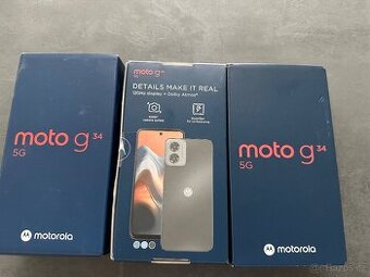 Motorola Moto G34 5G 128GB, černá