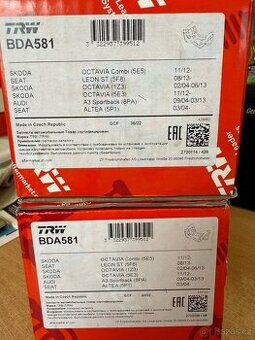 Držáky zadního brzdového třmenu Škoda , VW , Audi , Seat