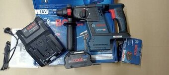 Příklepová vrtačka Bosch GBH 18V-26 + nabíječka Bosch GAL 18 - 1
