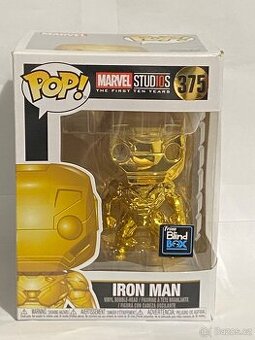 Funko Pop Iron Man (Marvel Studios 10 let) – Zlatá edice, č