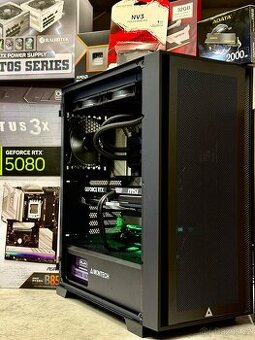 Herní dělo Ryzen 9900X / RTX5080 OC / 3TB / 32GB / 1000W