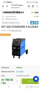 Svářečka co2 Kit 309 použitá s příslušenstvím