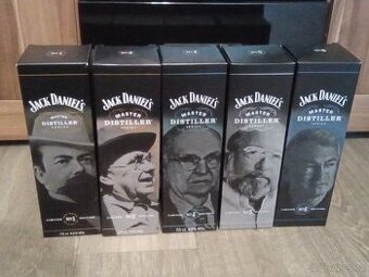 JACK DANIELS MASTER DISTILLER 1,2,4,5,6.