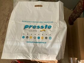 Igelitové tašky s potiskem velikost 760x800x0,065mm