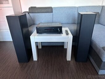 Receiver YAMAHA R-S202D + sloupové reproduktory
