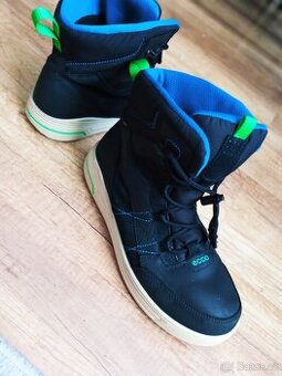 Kožené zimní boty Ecco vel.39