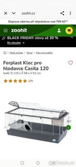 Klec pro hlodavce Casita 120