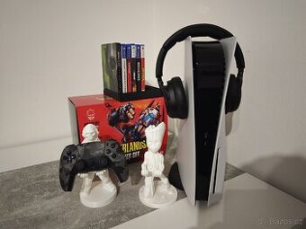 Ps5-1x dualsense+ pár her+bezdrátová sluchátka nová