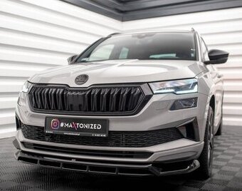 Maxton Design spoiler pod přední nárazník Karoq MK1 Facelift
