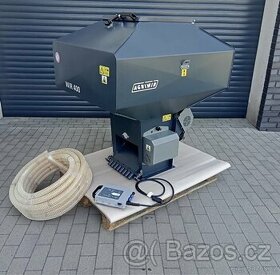 Pneumatická hadicová rozmetadla WIR větší objemy zásobníků