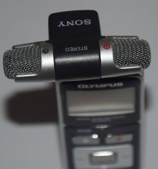 Mikrofon SONY ECM-DS70P ideální pro digitální záznam