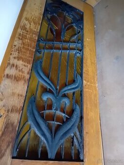 Dveře s ručně kovanou výplní