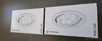 Vestavná světla Trilux SncPoint 902, 17W, 2ks,Nové