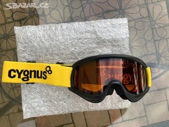 Juniorské detske lyžařské brýle Cygnus s dvojsklem